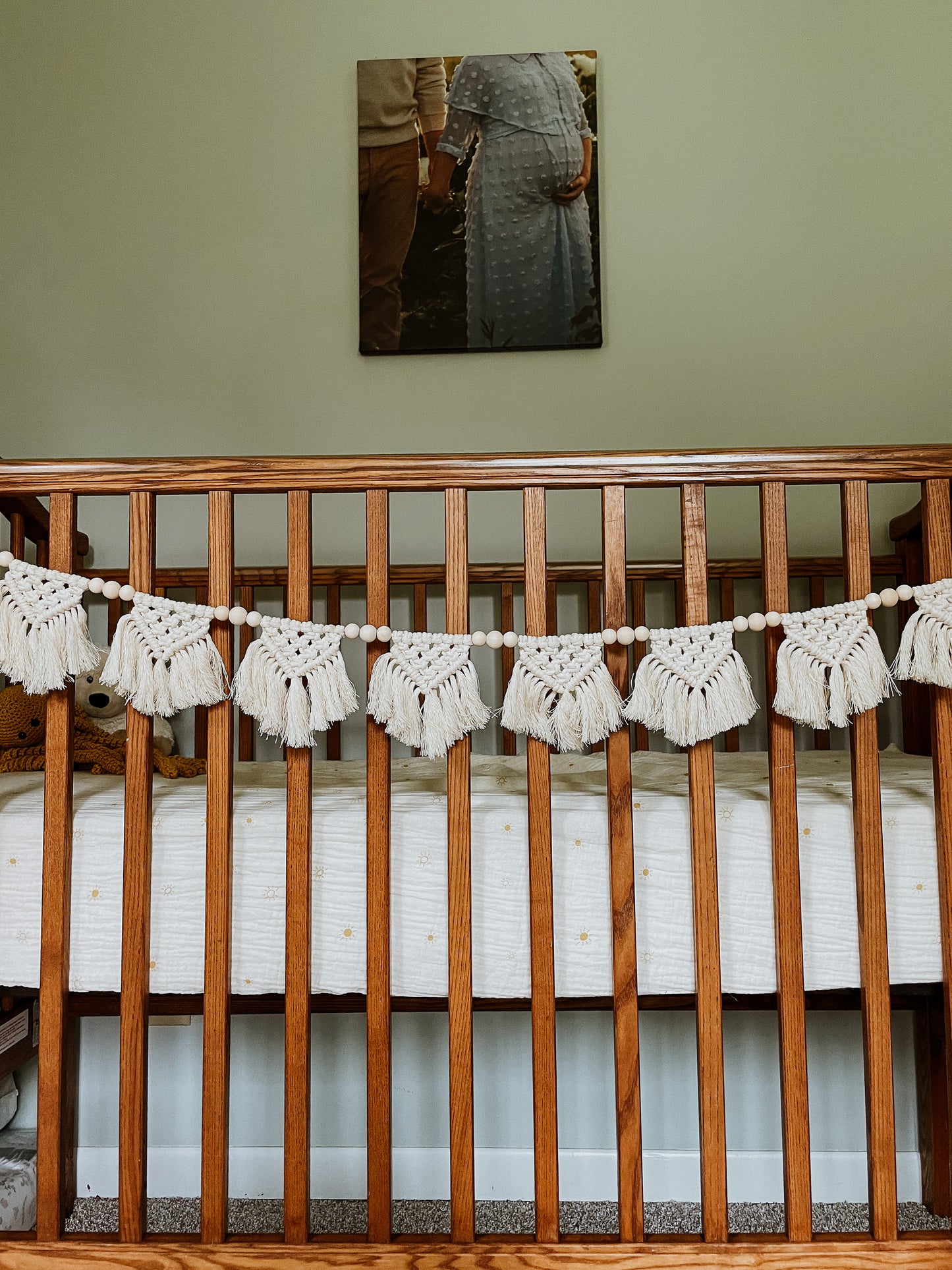 Macrame Beaded Banner