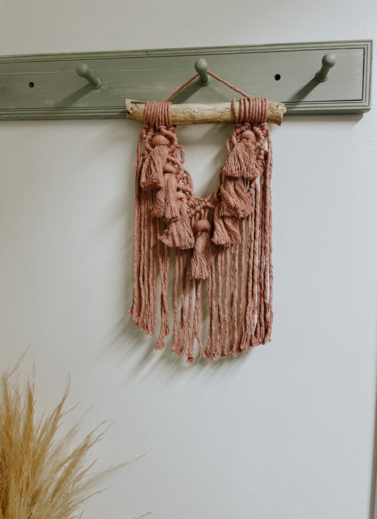 Pink Mini Wall Hanging