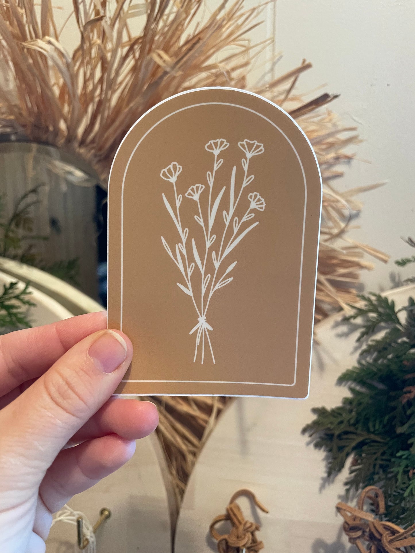 Floral Arch Sticker