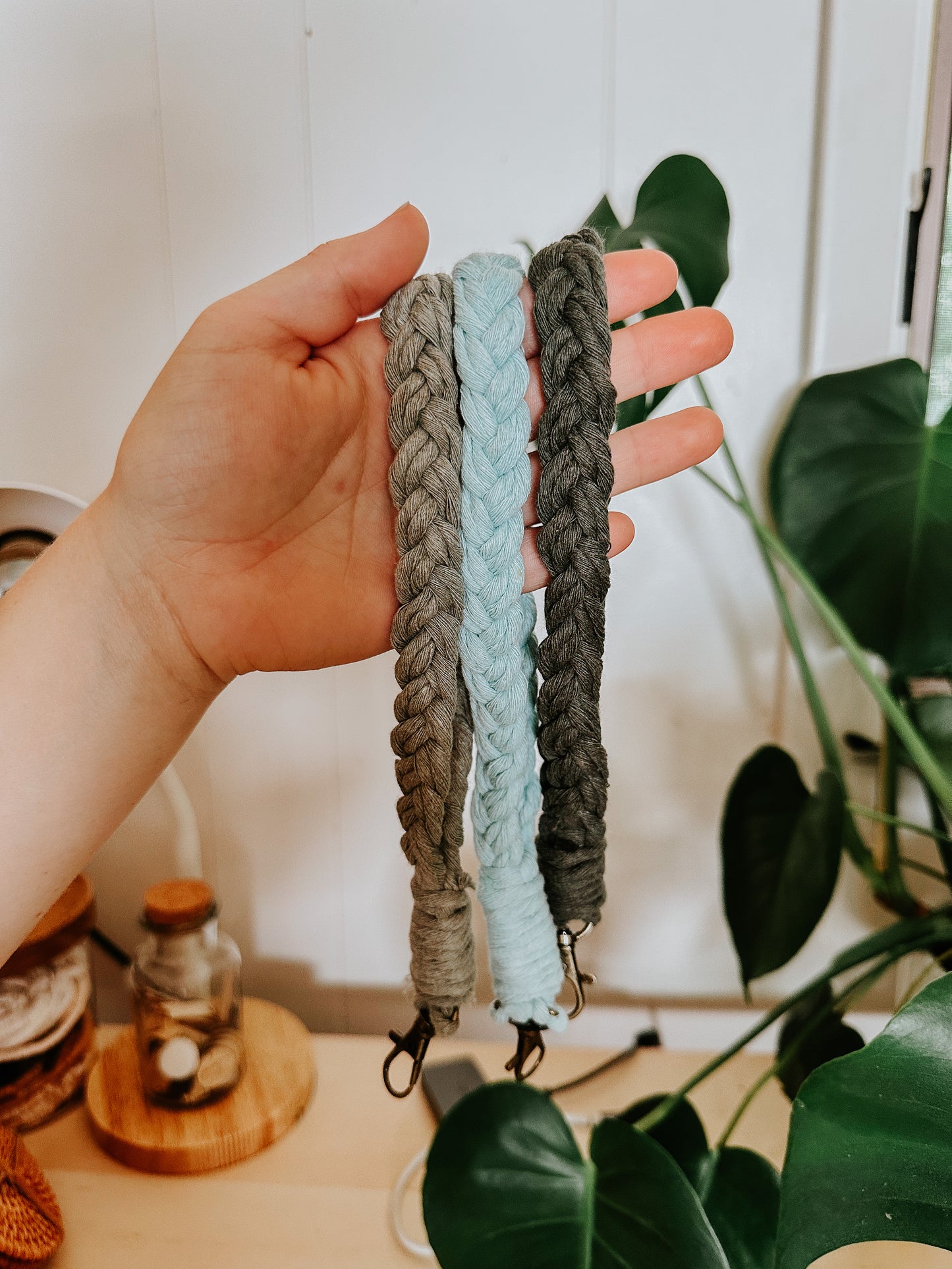 BRAIDED KEYCHAIN