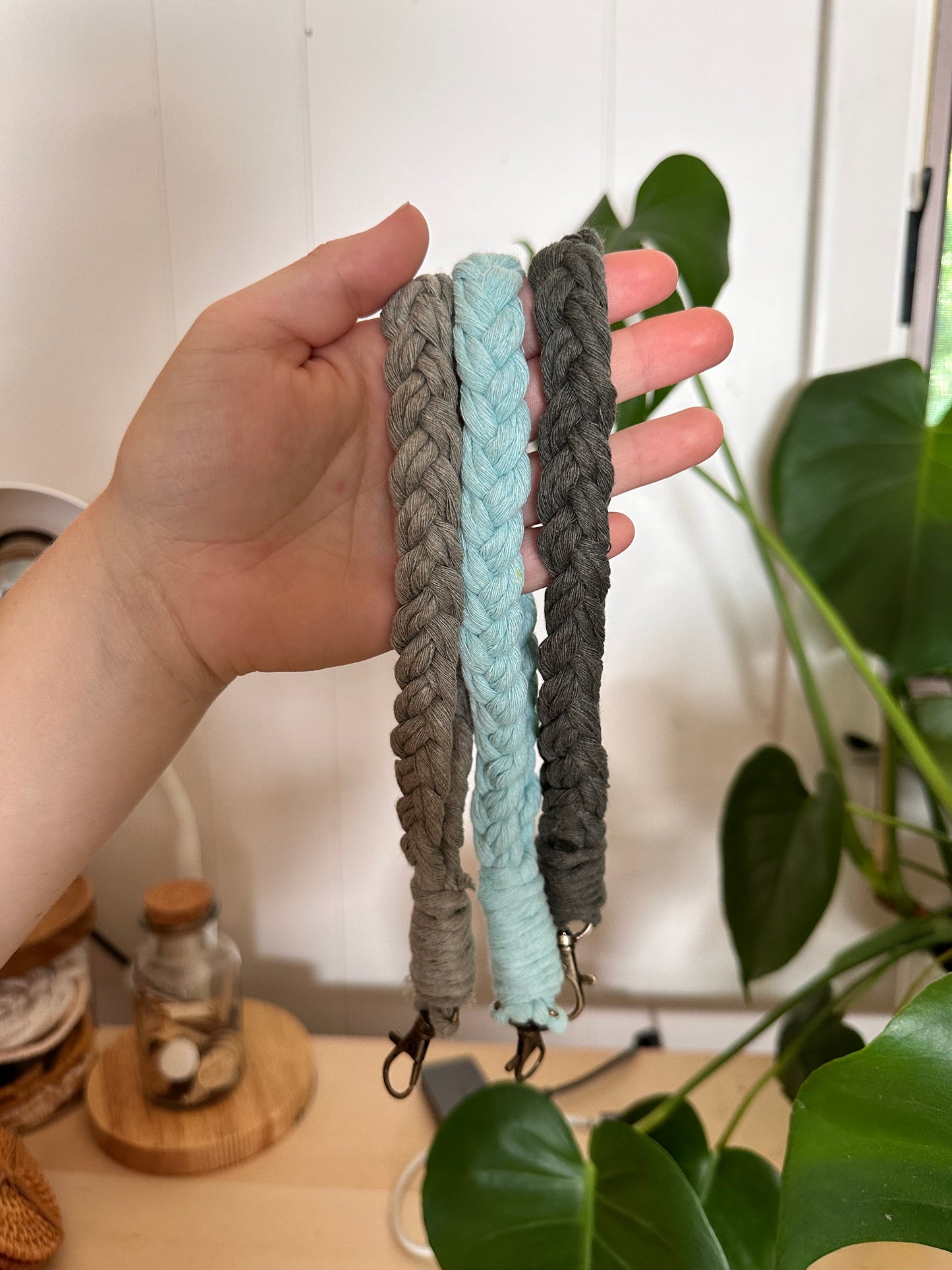 BRAIDED KEYCHAIN