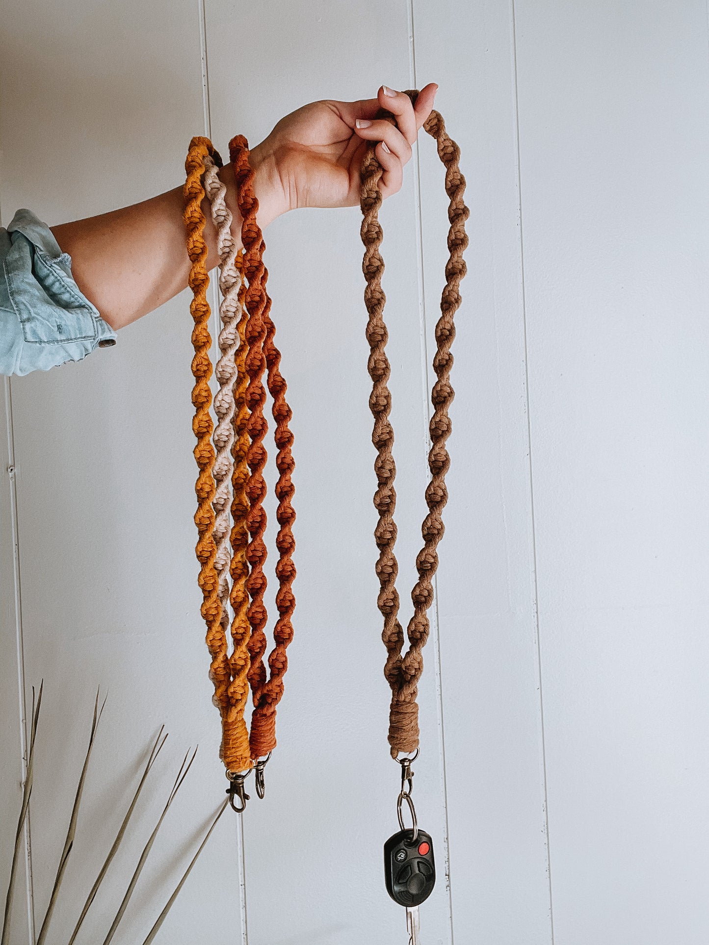 Twisted Macrame Lanyard