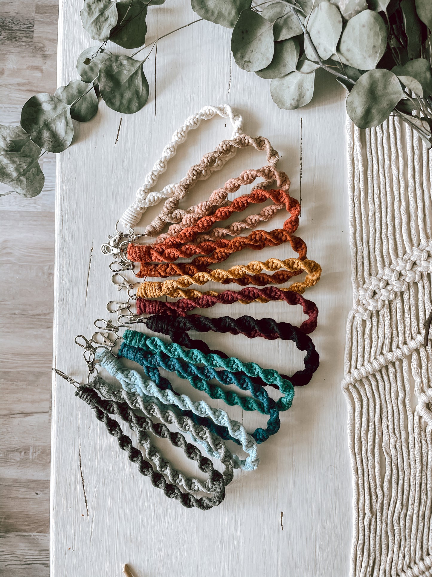 Twisted Macrame Lanyard